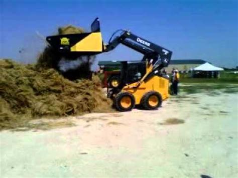 skid steer bale processor reviews|bale shredder for skid steer.